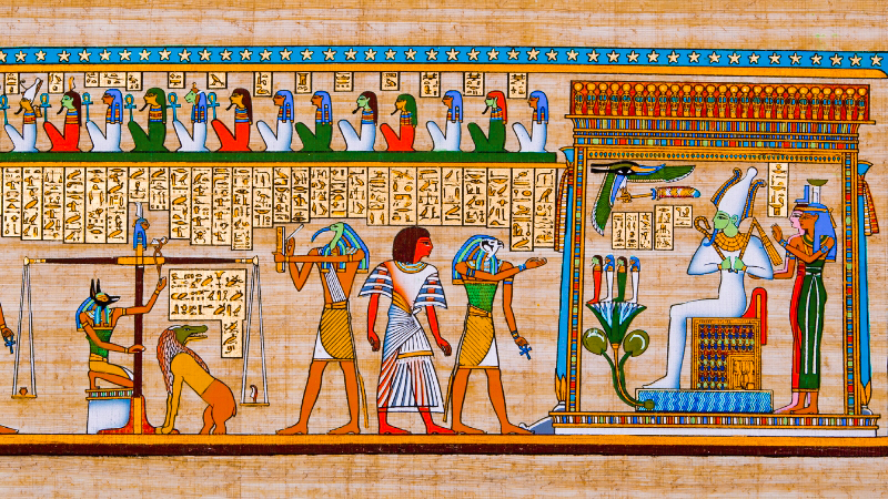 The pharaohs of Egypt